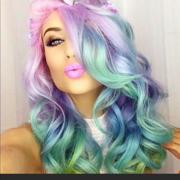 🦄 26” UNICORN PINK PASTEL LACEFRONT BODY WAVE WIG